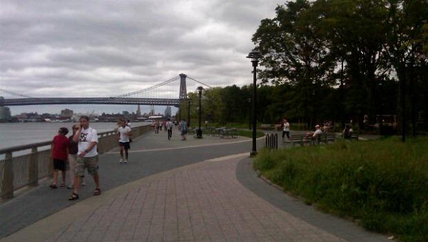 The East River is returning back to normal on Sunday afternoon. The East River is returning back to normal on Sunday afternoon.