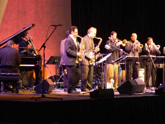 The Either/Orchestra at the World Financial Center, 11/12/04.