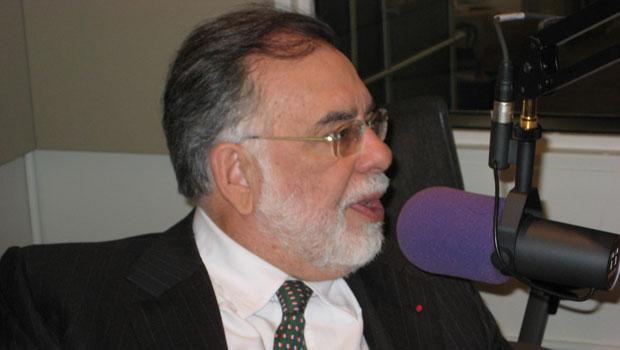 Francis Ford Coppola being interviewed on The Leonard Lopate Show. (2009) Francis Ford Coppola being interviewed on The Leonard Lopate Show. (2009)