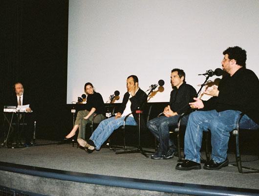 Leonard discusses the art of collaboration in theater with Amanda Peet, Jeffrey Wright, Ben Stiller and Neil Labute.