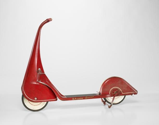 John Rideout (American, 1898 – 1951) and Harold Van Doren (American, 1895-1957). Skippy-Racer scooter. c. 1933.