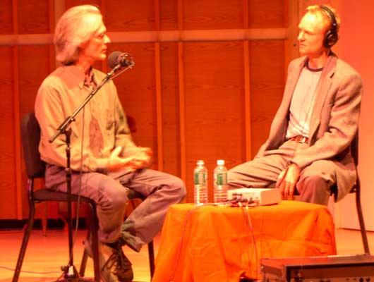 Composer Scott Johnson talks about the I.F. Stone settings with host John Schaefer, 9/28/04.