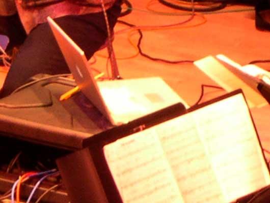 The voice of political commentator, I.F. Stone, via laptop, 9/28/04.