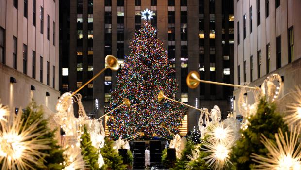 Clap your eyes on the Acton family tree lit up at Rockefeller Center. Clap your eyes on the Acton family tree lit up at Rockefeller Center.