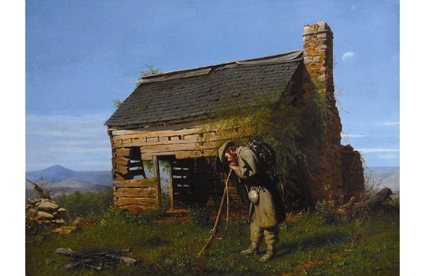 Oil on canvas, 47 ½ x 59 ½ inches
The Johnson Collection Oil on canvas, 47 ½ x 59 ½ inches
The Johnson Collection