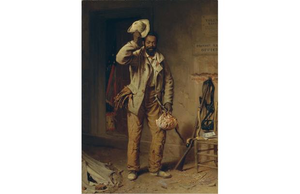 Oil on canvas, 28 ¼ x 20 ¼ inches
Lent by the Metropolitan Museum of Art, New York
Gift of Charles Stewart Smith Oil on canvas, 28 ¼ x 20 ¼ inches
Lent by the Metropolitan Museum of Art, New York
Gift of Charles Stewart Smith