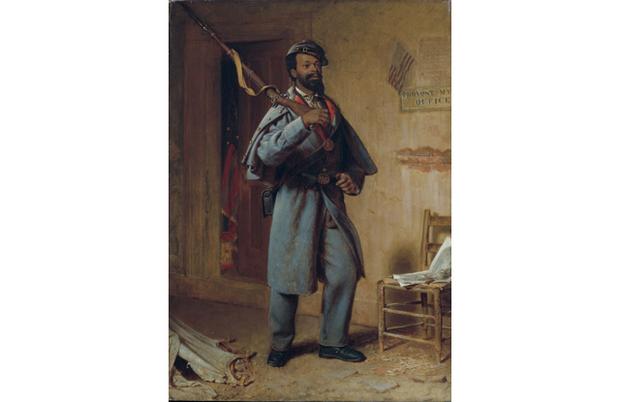 Oil on canvas, 28 ¼ x 20 ¼ inches
Lent by the Metropolitan Museum of Art, New York
Gift of Charles Stewart Smith Oil on canvas, 28 ¼ x 20 ¼ inches
Lent by the Metropolitan Museum of Art, New York
Gift of Charles Stewart Smith