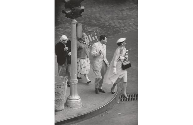 The northeast corner of Sixth Avenue and 28th Street (ca. 1957-1964). The northeast corner of Sixth Avenue and 28th Street (ca. 1957-1964).