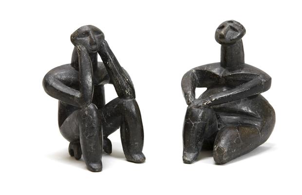 Fired Clay
Hamangia, Cernavodă, 5000–4600 BC
National History Museum of Romania, Bucharest: 15906, 15907 Fired Clay
Hamangia, Cernavodă, 5000–4600 BC
National History Museum of Romania, Bucharest: 15906, 15907
