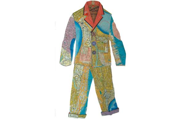 From The Map as Art: Clark creates whimsical cartographic wardrobes.
Here we see the New York City subway. From The Map as Art: Clark creates whimsical cartographic wardrobes.
Here we see the New York City subway.