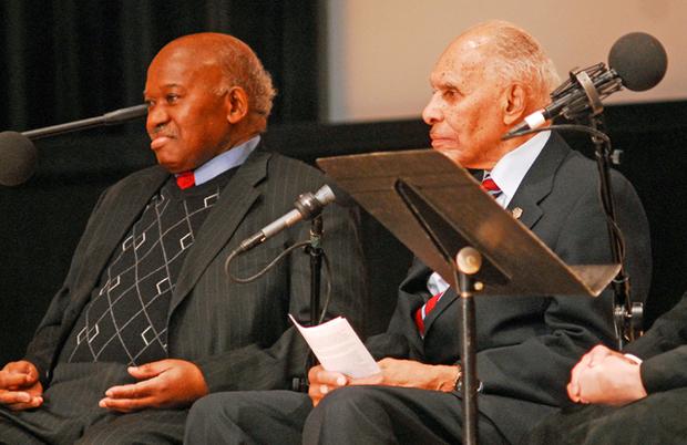 Major Owens and Dr. Roscoe Brown Major Owens and Dr. Roscoe Brown