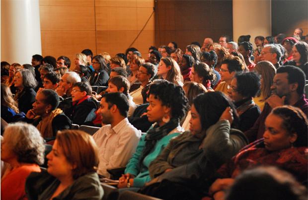 A full house at the Brooklyn Museum. A full house at the Brooklyn Museum.