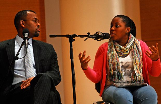 Dr. Eddie Glaude (left) and Camonghne Felix (right) Dr. Eddie Glaude (left) and Camonghne Felix (right)