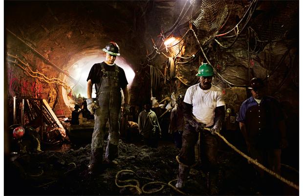 Kenneth Schnell (left) at bottom of shaft, shaft-to-tunnel transition, June 2008 Kenneth Schnell (left) at bottom of shaft, shaft-to-tunnel transition, June 2008
