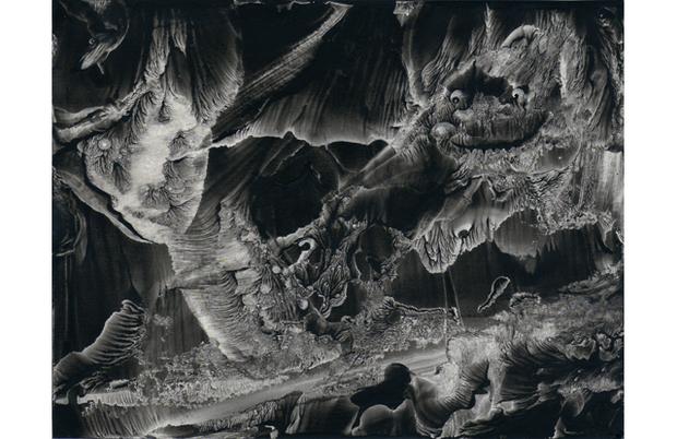 Sumi ink on paper, 5 ½ x 7 in. (14 x 17.8 cm). Collection of the artist; courtesy D’Amelio Terras Gallery, New York Sumi ink on paper, 5 ½ x 7 in. (14 x 17.8 cm). Collection of the artist; courtesy D’Amelio Terras Gallery, New York