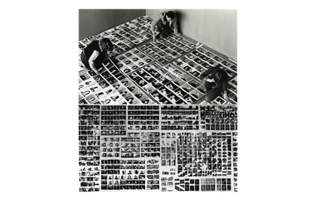 Black and white photograph composite, 10 x 8 in. (25.4 x 20.3 cm). Collection of the artist; courtesy Broadway 1602, New York. © 2009 Babette Mangolte (All Rights of Reproduction Reserved) Black and white photograph composite, 10 x 8 in. (25.4 x 20.3 cm). Collection of the artist; courtesy Broadway 1602, New York. © 2009 Babette Mangolte (All Rights of Reproduction Reserved)