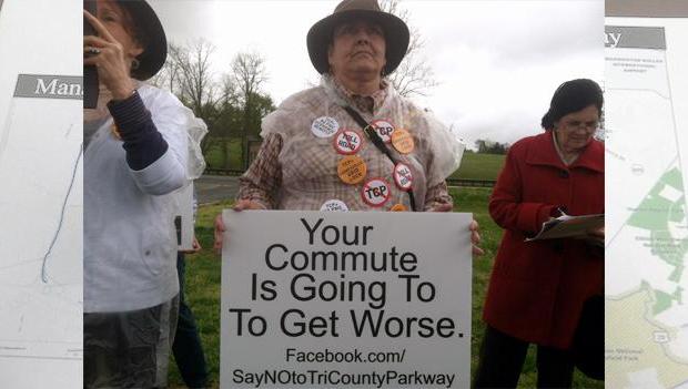 Opponents of the so-called 'Outer Beltway' say that Virginia traffic numbers show that the new roadway isn't needed.