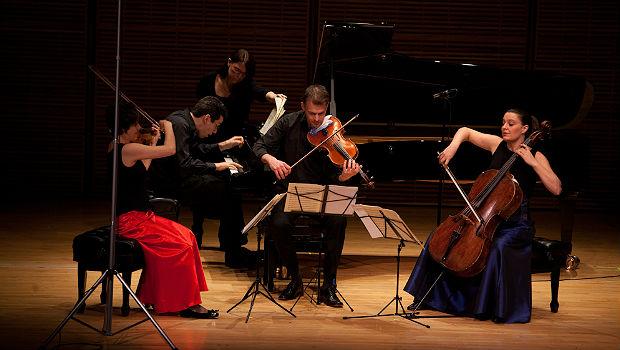 Jonathan Biss and the Elias Quartet at Zankel Hall on April 2, 2013 Jonathan Biss and the Elias Quartet at Zankel Hall on April 2, 2013