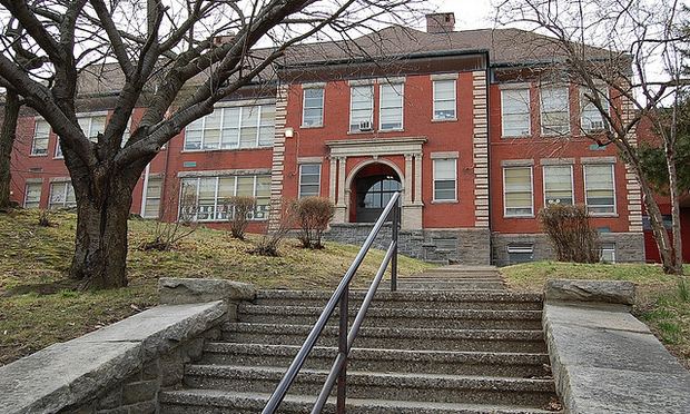 Schools throughout New York State had much lower state test scores this year. At School 16, in Yonkers, NY (pictured), between 10 and 30 percent of students scored a level 3 or 4 on the state tests.
