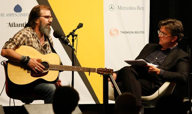 Steve Earle and Kurt Andersen at the Aspen Ideas Festival in 2008 Steve Earle and Kurt Andersen at the Aspen Ideas Festival in 2008