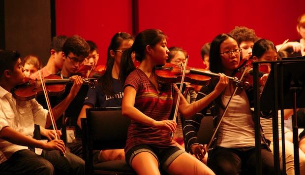 Lily Tsai is concertmaster of the National Youth Orchestra of the USA Lily Tsai is concertmaster of the National Youth Orchestra of the USA