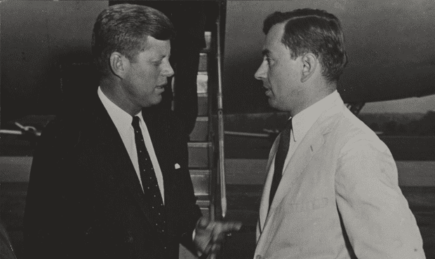President John F. Kennedy and Gore Vidal President John F. Kennedy and Gore Vidal