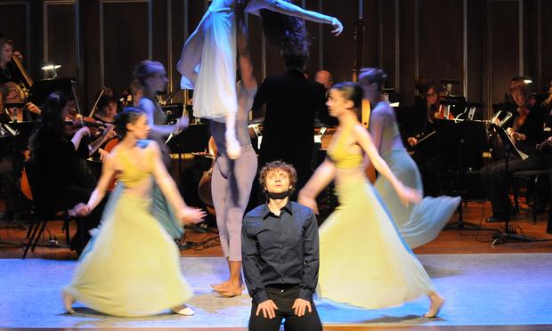Gluck's Orfeo ed Euridice in a production by Boston Baroque. Gluck's 'Orfeo ed Euridice' in a production by Boston Baroque.