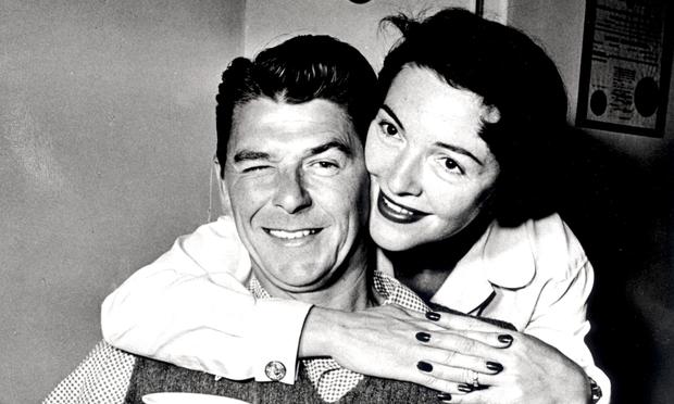 Ronald Reagan and his wife, the actress Nancy Davis Ronald Reagan and his wife, the actress Nancy Davis