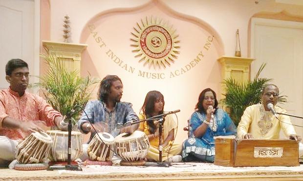The Ramsamooj family, of the East Indian Music Academy The Ramsamooj family, of the East Indian Music Academy