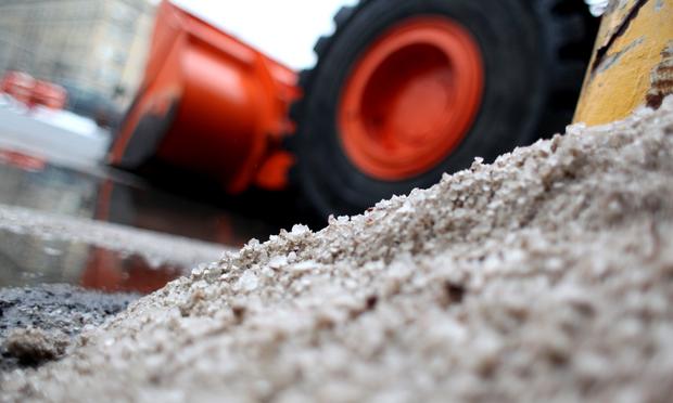 The Department of Sanitation has 235 tons of salt to spread on the streets of the city when its snows during the winter. The Department of Sanitation has 235 tons of salt to spread on the streets of the city when its snows during the winter.