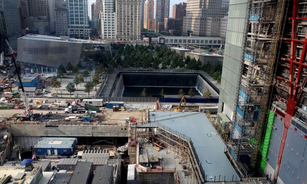 World Trade Center site on the 12th anniversary of the 9/11 attacks. World Trade Center site on the 12th anniversary of the 9/11 attacks.
