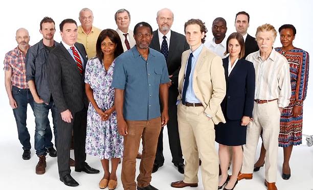 The cast of 'A Time to Kill' at the John Golden Theatre. The cast of 'A Time to Kill' at the John Golden Theatre.