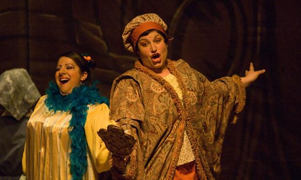 Eve Orenstein (right) performing in Cinderella Eve Orenstein (right) performing in Cinderella