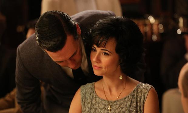 Don Draper (Jon Hamm) and Sylvia Rosen (Linda Cardellini) in Episode 3 of AMC's 'Mad Men' Don Draper (Jon Hamm) and Sylvia Rosen (Linda Cardellini) in Episode 3 of AMC's 'Mad Men'
