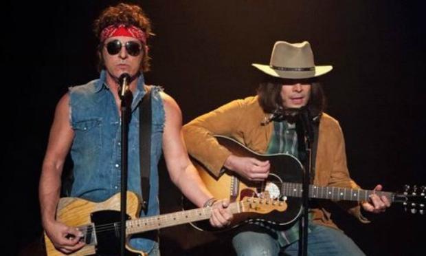 Bruce Springsteen and Jimmy Fallon (impersonating Neil Young) sing Willow Smith's 'Whip My Hair' on 'Late Night' Bruce Springsteen and Jimmy Fallon (impersonating Neil Young) sing Willow Smith's 'Whip My Hair' on 'Late Night'