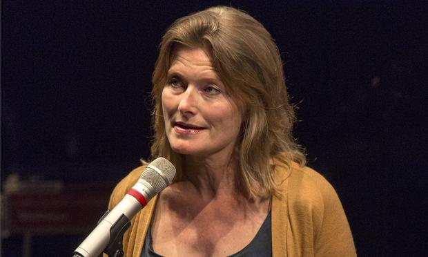 Jennifer Egan onstage at the Brooklyn Academy of Music Jennifer Egan onstage at the Brooklyn Academy of Music