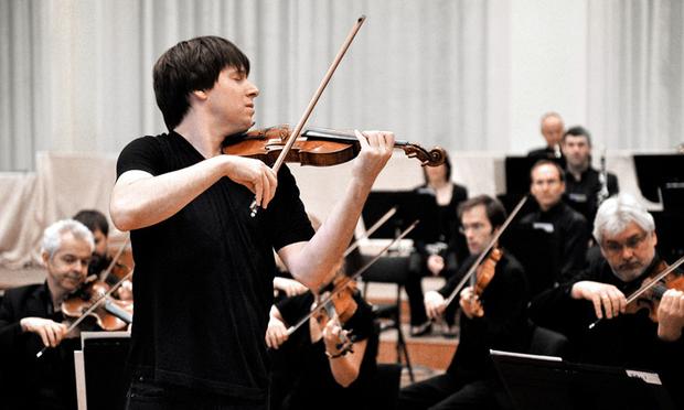 Violinist Joshua Bell conducts the Academy of St. Martin in the Fields. Violinist Joshua Bell conducts the Academy of St. Martin in the Fields.