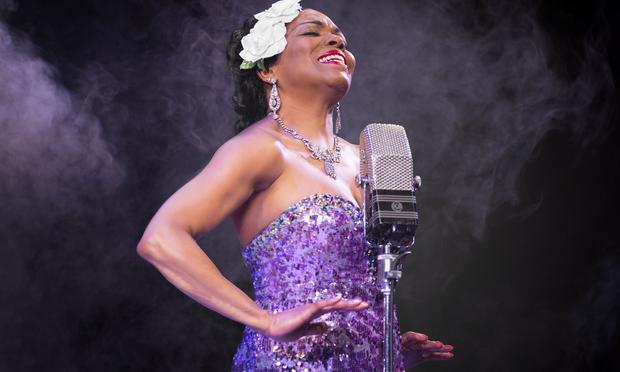 Dee Dee Bridgewater as Billie Holiday in 'Lady Day' at the Little Shubert Theatre Dee Dee Bridgewater as Billie Holiday in 'Lady Day' at the Little Shubert Theatre
