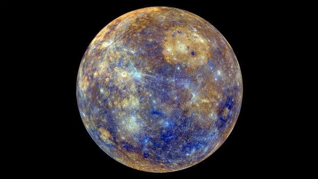 Mercury, as photographed by the Messenger probe Mercury, as photographed by the Messenger probe
