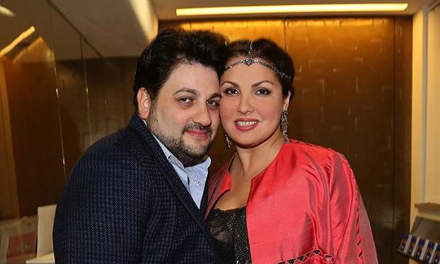 Soprano Anna Netrebko and tenor Yusif Eyvazov Soprano Anna Netrebko and tenor Yusif Eyvazov