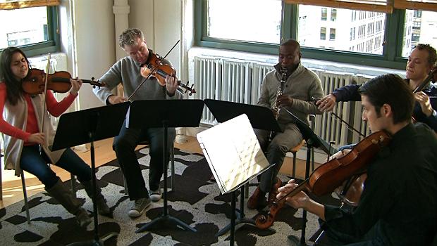 Pacifica Quartet with Anthony McGill at WQXR Pacifica Quartet with Anthony McGill at WQXR