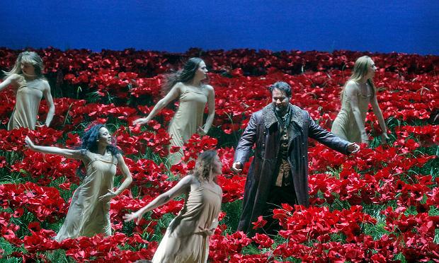 Acto I de 'El Principe Igor' con Ildar Abdrazakov como Prince Igor (Foto: Cory Weaver/Metropolitan Opera)