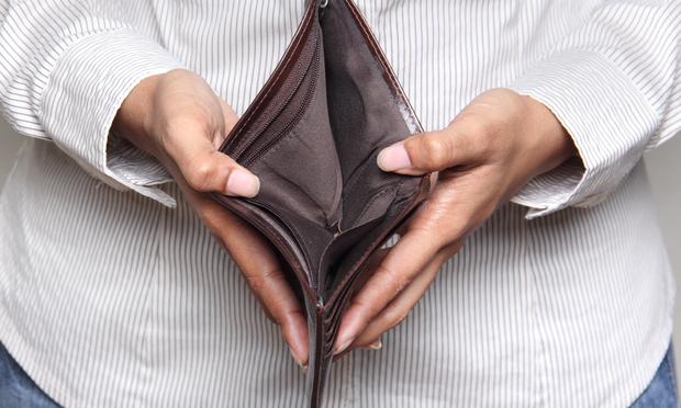 In debt In debt