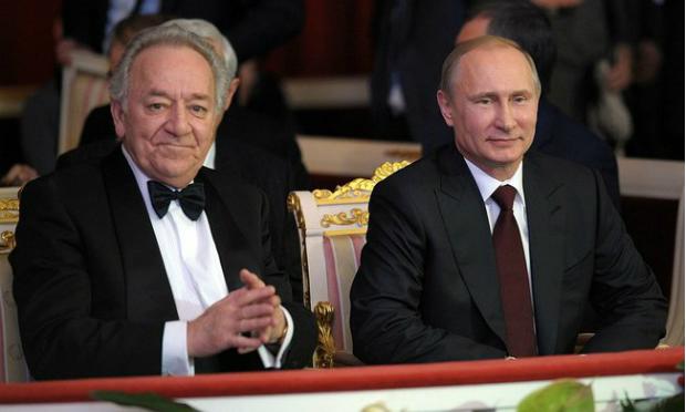 Vladimir Putin and Yuri Temirkanov at a gala for the 75th anniversary of the conductor in December Vladimir Putin and Yuri Temirkanov at a gala for the 75th anniversary of the conductor in December