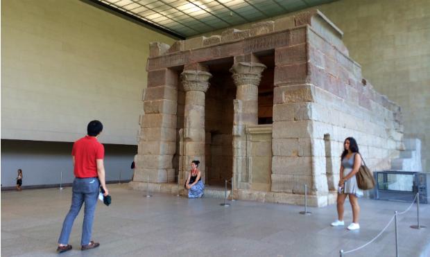 The Temple of Dendur at the Metropolitan Museum of Art The Temple of Dendur at the Metropolitan Museum of Art