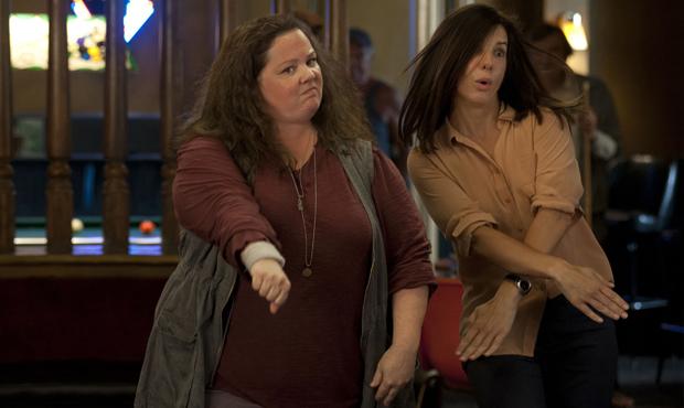 Melissa McCarthy and Sandra Bullock in The Heat Melissa McCarthy and Sandra Bullock in <em>The Heat</em>
