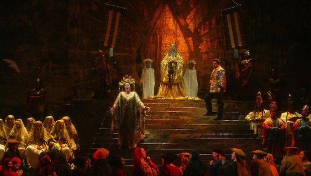 The Jonathan Eaton and Beni Montresor production of Puccini's Turandot at New York City Opera The Jonathan Eaton and Beni Montresor production of Puccini's Turandot at New York City Opera
