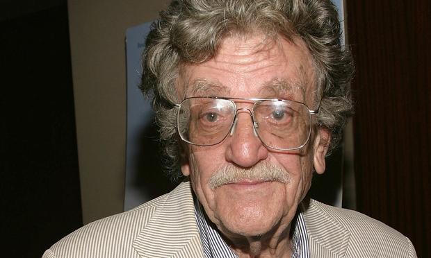 Writer Kurt Vonneget attends the V.I.P. Screening of 'The Door In The Floor' at MGM Screening Room on June 15 , 2004 in New York City.