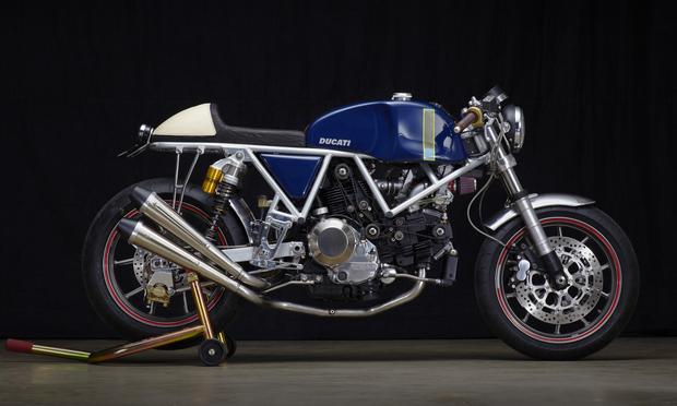 A Rivera Ducati SS 2011 motorcycle A Rivera Ducati SS 2011 motorcycle