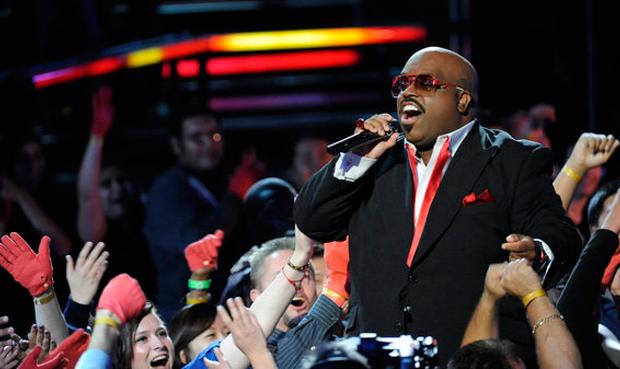 Cee Lo gets a break from judging to belt out a song himself on NBC's The Voice. Cee Lo gets a break from judging to belt out a song himself on NBC's The Voice.
